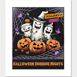 Halloween Horror Nights Halloween Party Posters and Art